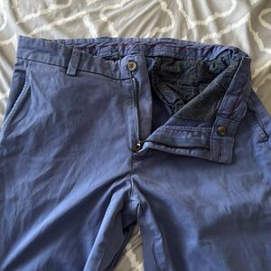 Men’s BB Red Fleece Chinos